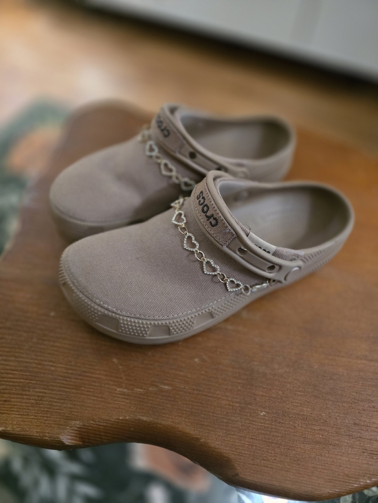 CROCS Shoes - Crocs Classic Canvas Clog - Milk Chocolate